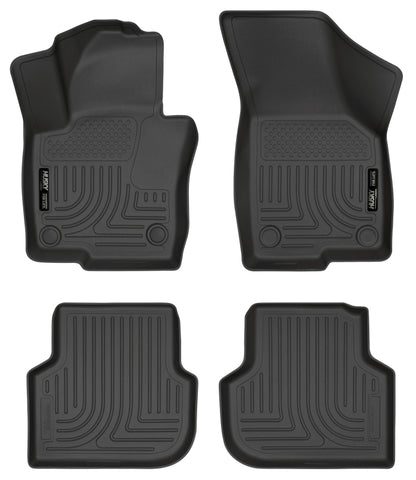 Husky Liners 2011 Volkswagen Jetta (Sedan) WeatherBeater Combo Black Floor Liners