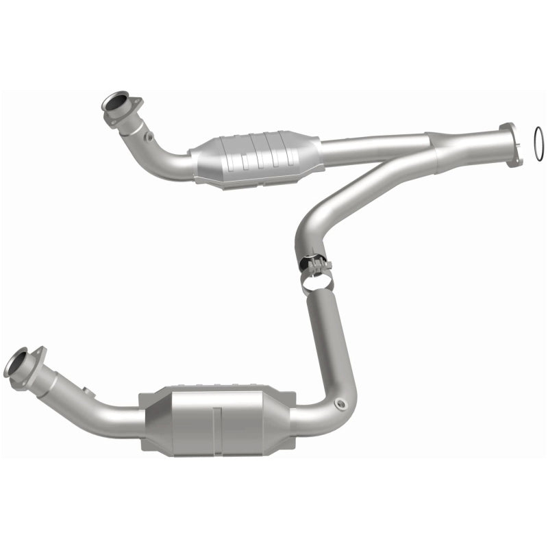 MagnaFlow DF Cat Conv 07-09 Chevrolet/GMC Silverado/Sierra 2500 HD 6.0L Y-Pipe Assy excludes Classic