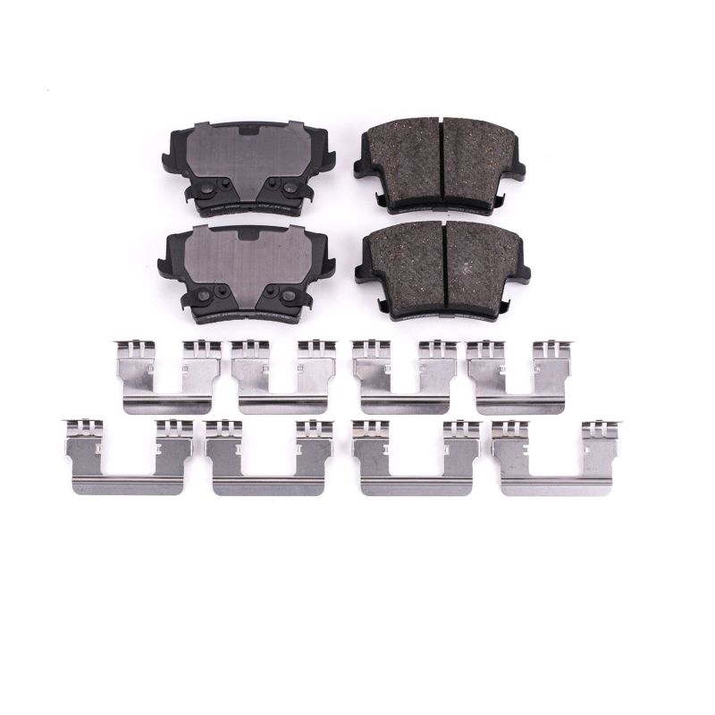 PowerStop Power Stop 05-19 Chrysler 300 Rear Z17 Evolution Ceramic Brake Pads w/Hardware