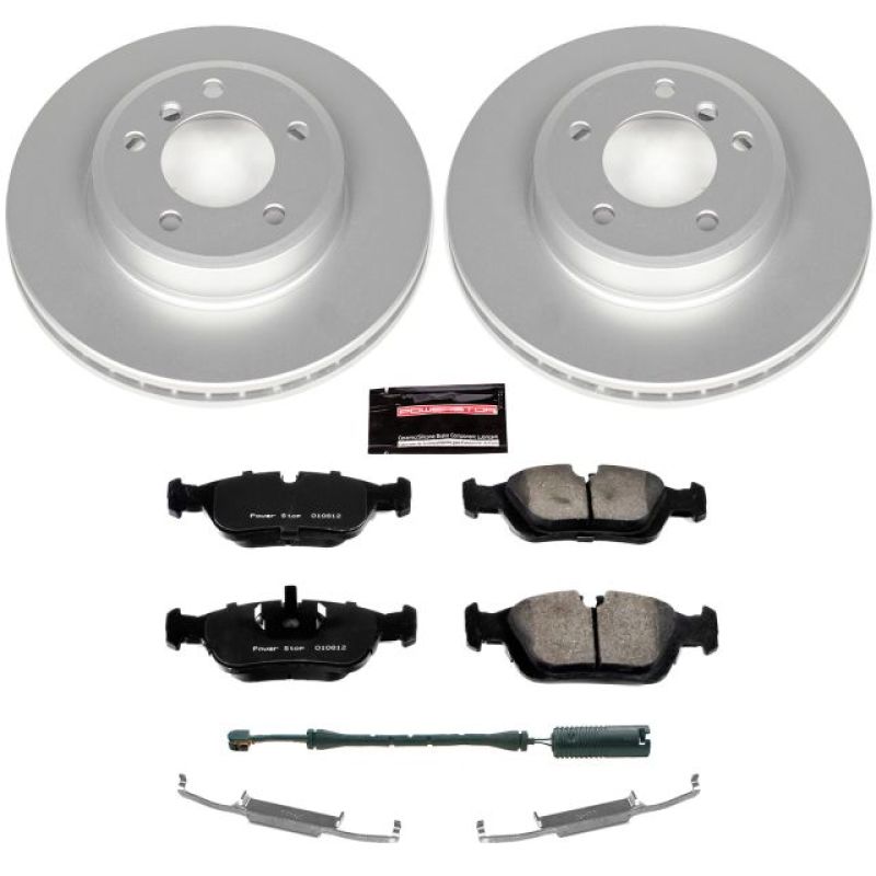PowerStop Power Stop 01-02 BMW Z3 Front Z23 Evolution Sport Coated Brake Kit