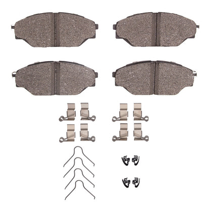 R1 Concepts R1 93-98 Toyota T100 Front Optimum OE Pads & Hardware Kit