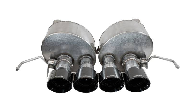 CORSA Performance Corsa 2014-2019 Chevrolet Corvette C7 6.2L 2.75in Xtreme Valve-Back w/ Dual NPP & Quad Black Tips