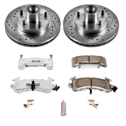 PowerStop Power Stop 79-81 Buick Century Front Z26 Street Warrior Brake Kit