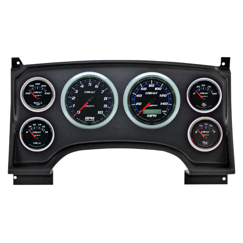 Autometer Cobalt Direct Fit Dash Kit 94-97 Chevy S10 Truck (2 x 3-3/8in. / 4 x 2-1/16in.)