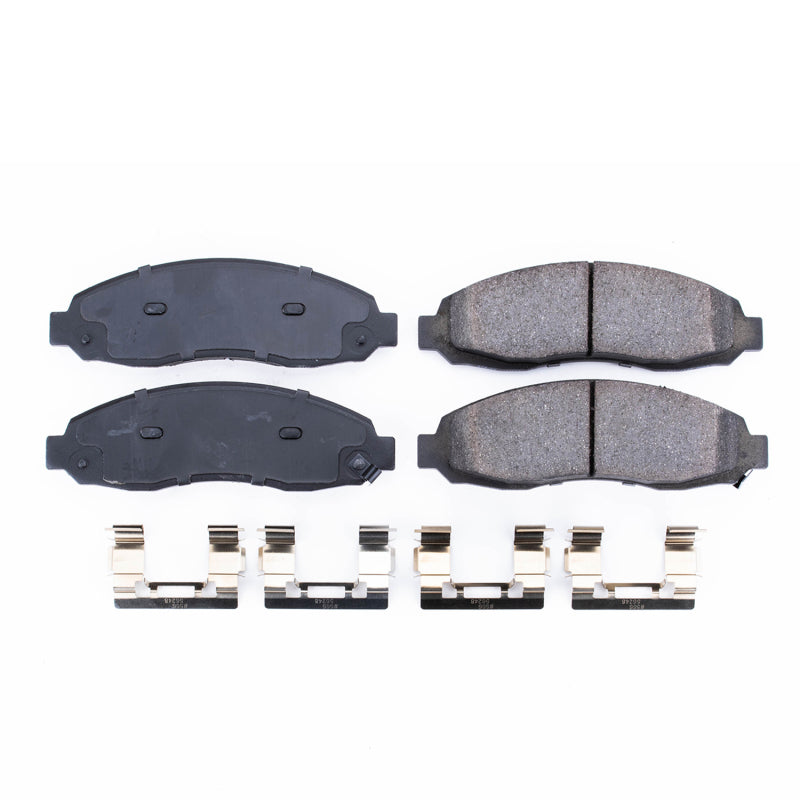 PowerStop Power Stop 03-04 Dodge Dakota Front Z17 Evolution Ceramic Brake Pads w/Hardware
