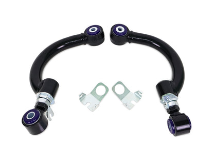 SuperPro 06-25 Volkswagen Golf GTI Upper Rear HD Adjustable Toe Arm Set