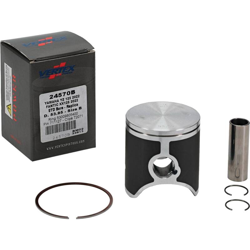 Vertex Pistons Vertex Piston 2023 Fantic Motor XE 125 125cc Cast Replica Piston Kit
