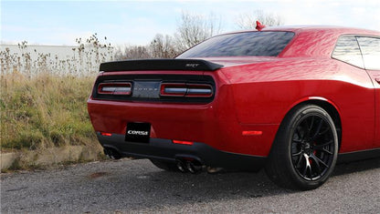 CORSA Performance Corsa 2015-2023 Dodge Challenger Hellcat Dual Rear Exit Extreme Exhaust w/ 3.5in Black Tips