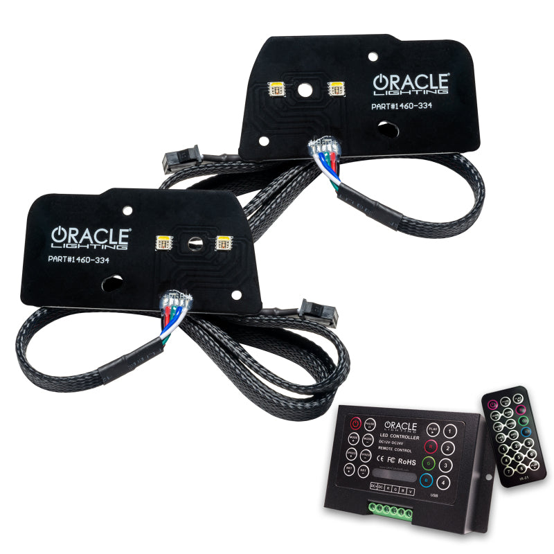 ORACLE Lighting Oracle 21-22 Ford F-150 ColorSHIFT RGB+W Headlight DRL Upgrade Kit w/ 2.0 Controller