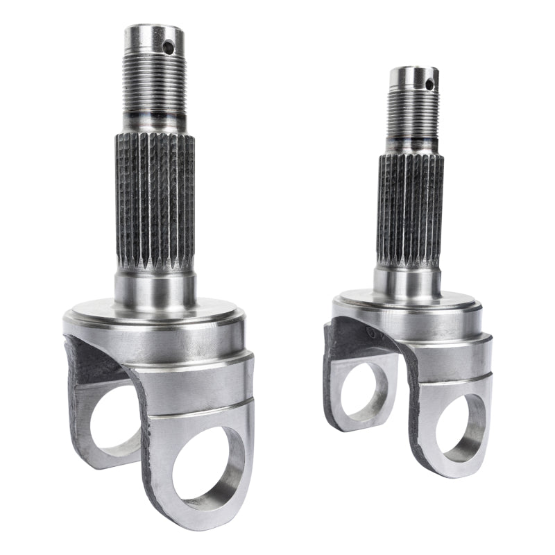 Yukon Gear & Axle USA Standard 4340CM Rplcmnt Axle Kit For TJ/XJ/YJ/WJ/Zj Front / Dana 30 / 27 Spline w/Super Joints