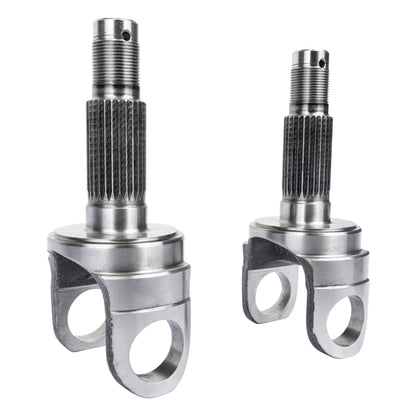 Yukon Gear & Axle USA Standard 4340CM Rplcmnt Axle Kit For TJ/XJ/YJ/WJ/Zj Front / Dana 30 / 27 Spline w/Super Joints