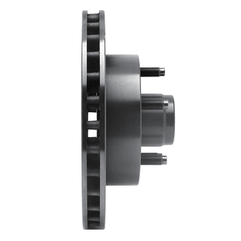 R1 Concepts R1 95-97 Ford Ranger (USA/Canada) Front Right Drilled & Slotted Black Brake Rotor