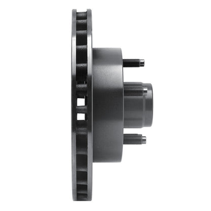 R1 Concepts R1 95-97 Ford Ranger (USA/Canada) Front Right Drilled & Slotted Black Brake Rotor