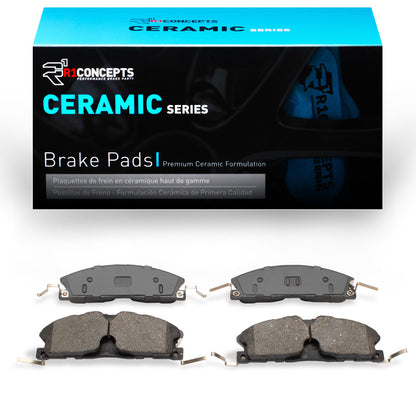 R1 Concepts R1 13-19 Ford Police Interceptor Sedan Front R1 Ceramic Brake Pads