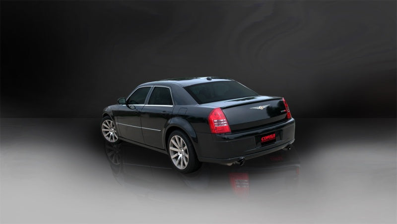 CORSA Performance Corsa 2005-2010 Dodge Charger SRT-8 6.1L V8 Black Xtreme Cat-Back Exhaust