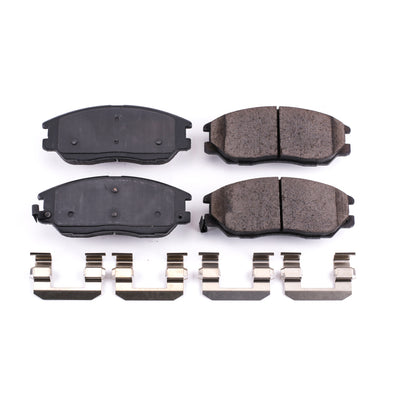 PowerStop Power Stop 03-05 Hyundai XG350 Front Z17 Evolution Ceramic Brake Pads w/Hardware