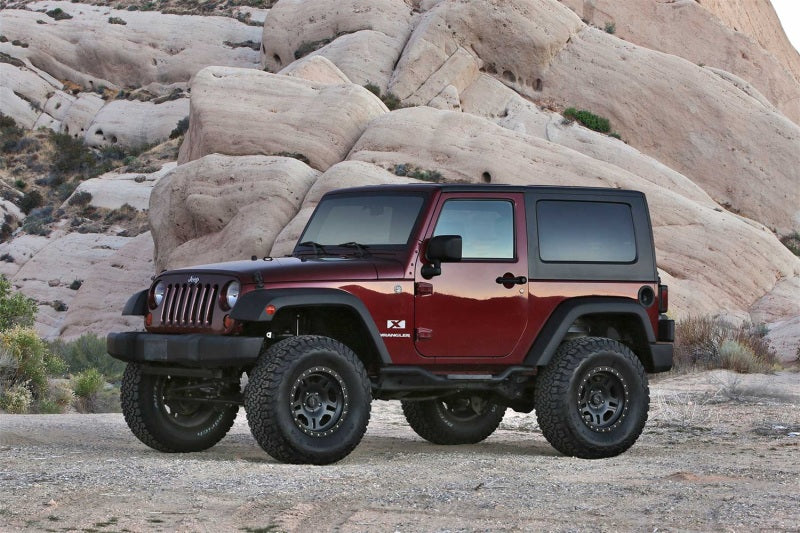 Fabtech 07-18 Jeep JK 4WD 3in Sport II System - Component Box