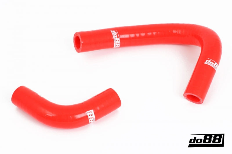 do88 Volvo 740/940 Turbo 92-98 Coolant Hoses Oil Cooler Red