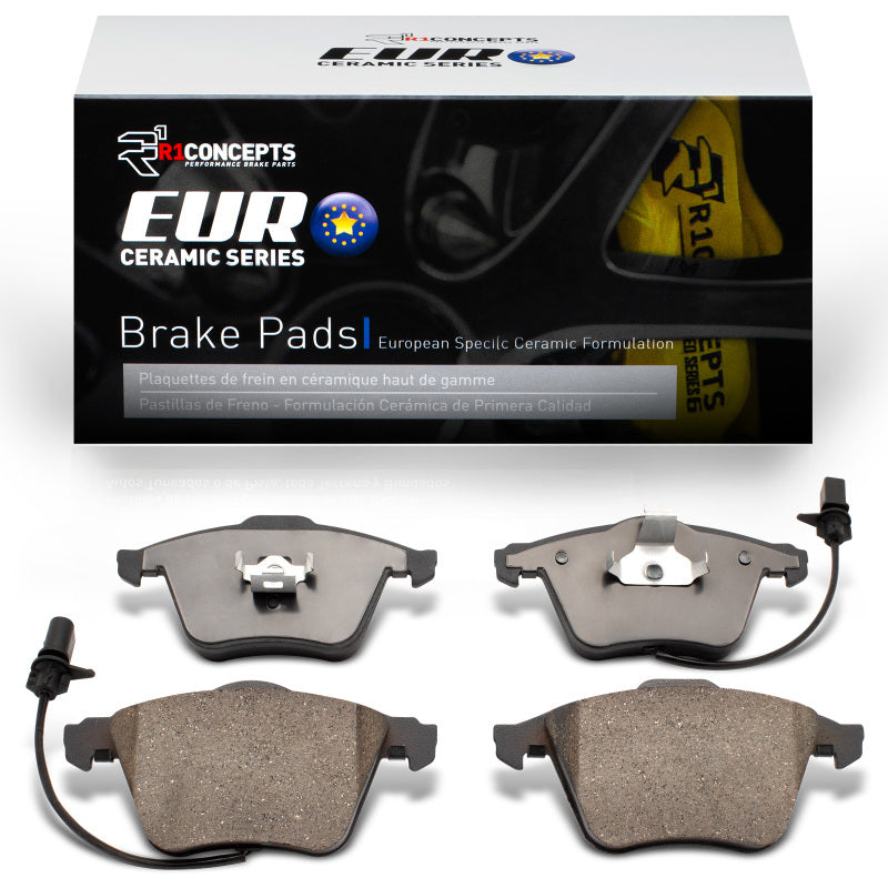 R1 Concepts R1 00-11 Audi A6 Quattro Front Euro Ceramic Brake Pads