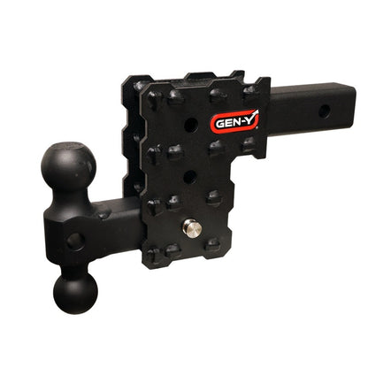 GEN-Y Hitch Gen-Y Phantom-X 2in Solid Shank 4.5in Drop 1K TW 10K Hitch w/GH-031 (No Flat Towing)