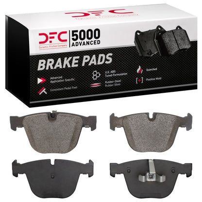 DFC 09-17 BMW 750Li xDrive Rear 5000 Advanced Low Metallic Brake Pads