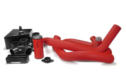 Perrin Performance PERRIN 15-21 Subaru WRX Front Mount Intercooler Boost Tube Kit - Red