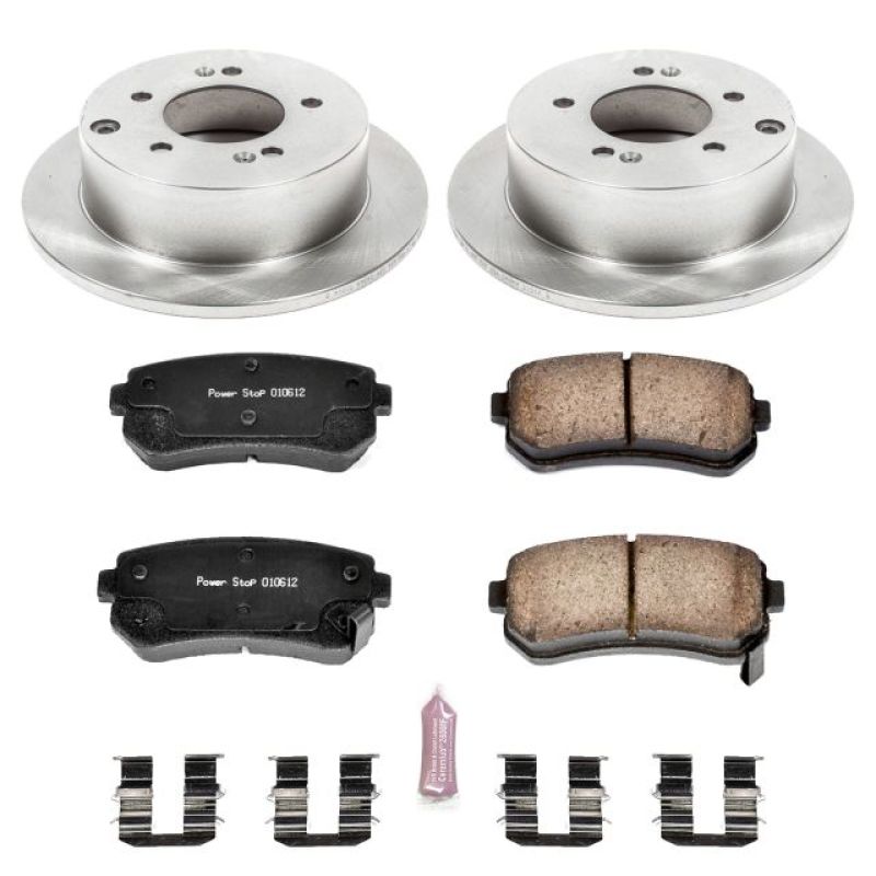 PowerStop Power Stop 10-13 Kia Forte Rear Autospecialty Brake Kit