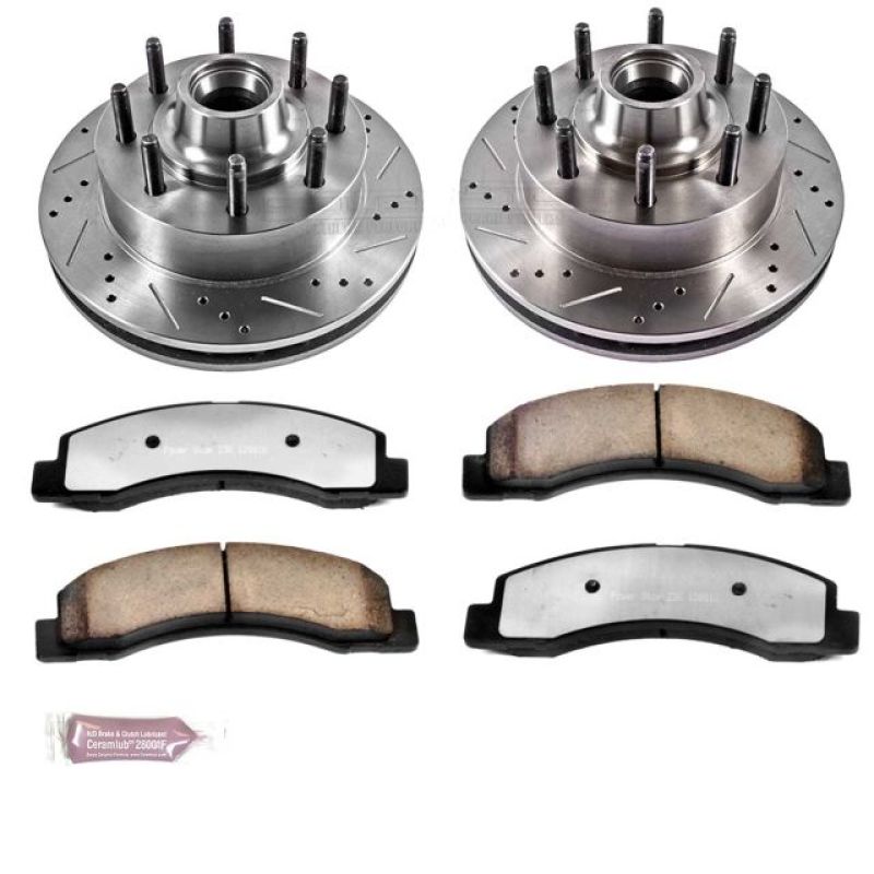 PowerStop Power Stop 03-04 Ford F-350 Super Duty Front Z36 Truck & Tow Brake Kit