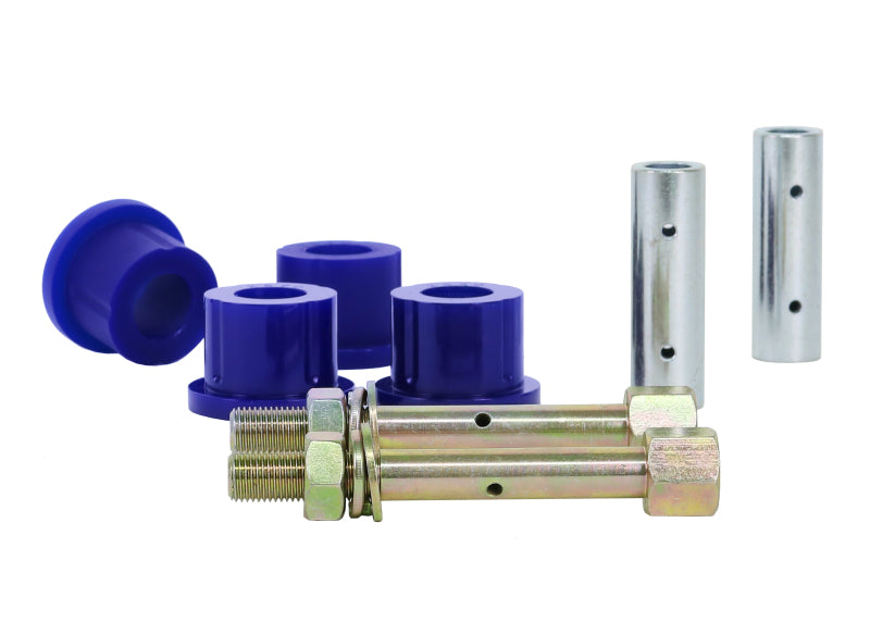 SuperPro 06-11 Ford Ranger (Non-US Models) Rear Leaf Spring Forward Eye Greasable Pin & Bushing Kit