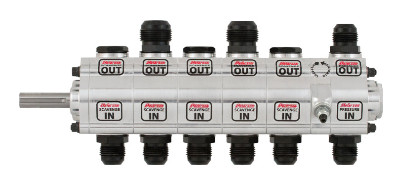 Peterson Fluid Systems R4 6-Stage Oil Pump - BH - Rear Drive