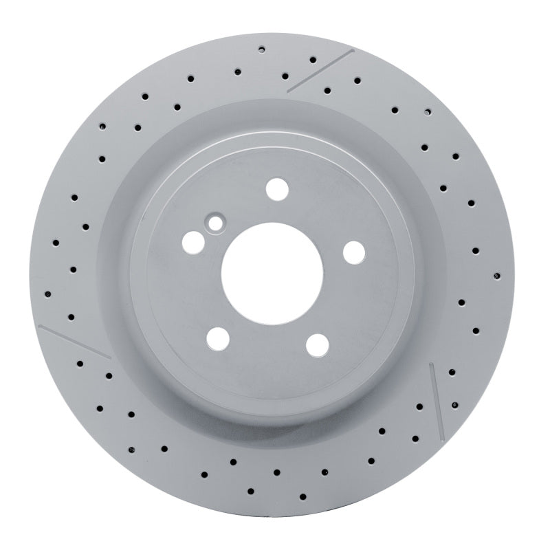 DFC 12-20 Mercedes-Benz SLC43 AMG Rear Drilled and Slotted Hi-Carbon Alloy Geomet Coated Rotor