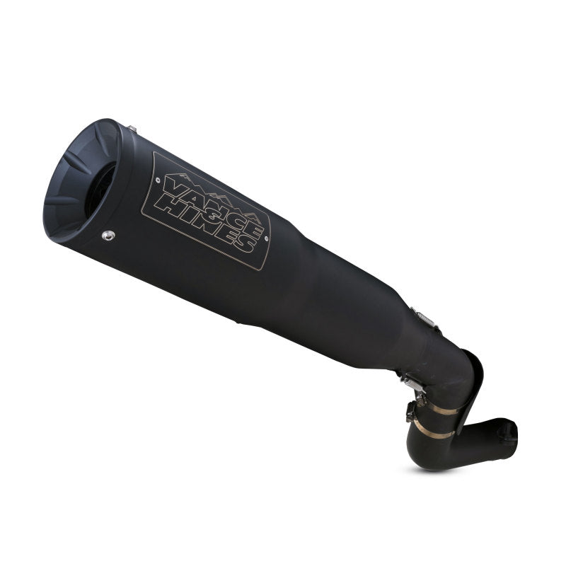 Vance and Hines Vance & Hines HD 21-22 Pan America Hi-Output 450 S/O Black Slip-On Exhaust
