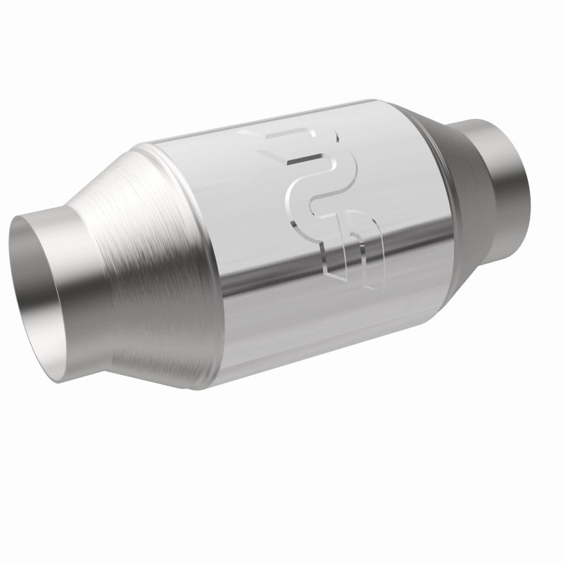 MagnaFlow Premium High Flow Metallic Converter 4in OD - 2.5in In / 2.5in Out