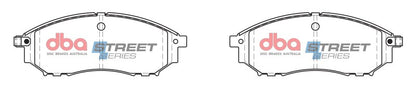 DBA 09-13 Infiniti G37 (Excl Sport Brake Pkg) Street Series Front Brake Pads