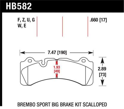 Hawk Performance Hawk HPS Street Brake Pads