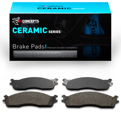 R1 Concepts R1 03-08 Dodge Ram 1500 Pickup Front R1 Ceramic Brake Pads