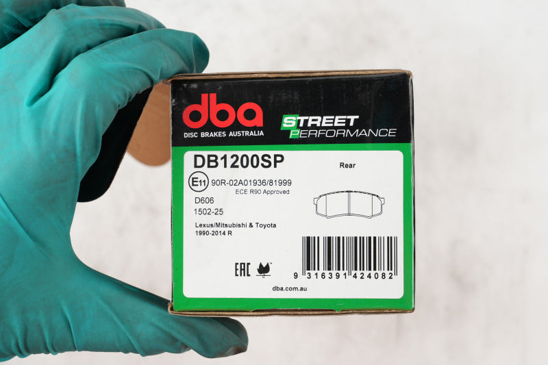 DBA 03-09 Toyota 4Runner SP500 Rear Brake Pads