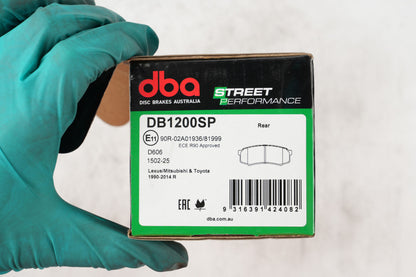 DBA 03-09 Toyota 4Runner SP500 Rear Brake Pads