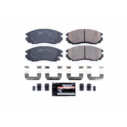 PowerStop Power Stop 04-08 Hyundai Tiburon Front Z23 Evolution Sport Brake Pads w/Hardware