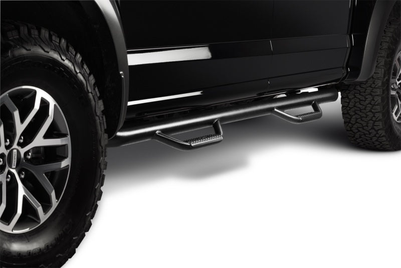 N-Fab Nerf Step 15-17 Ford F-150 SuperCrew - Tex. Black - Cab Length - 3in