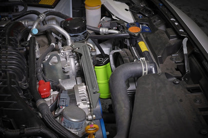 Perrin Performance PERRIN 02-26 Subaru WRX / 04-21 STI / 13-26 BRZ/GR86/FRS/86 Coolant Overflow Tank - Neon Yellow