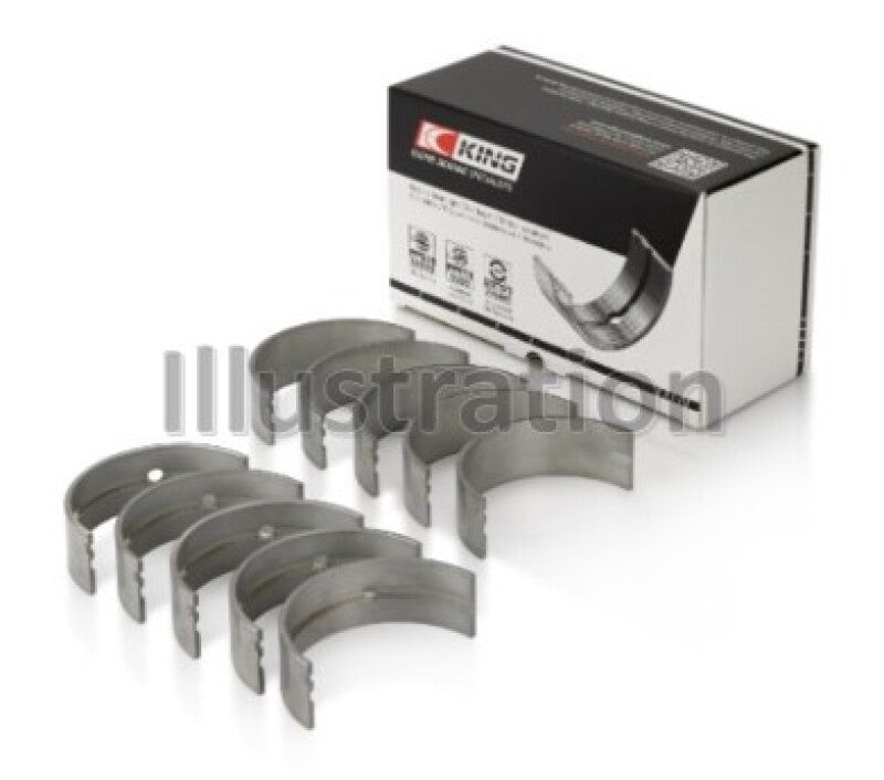 King Engine Bearings 83-95 Fiat Regata 85 Main Bearing - Set of 10
