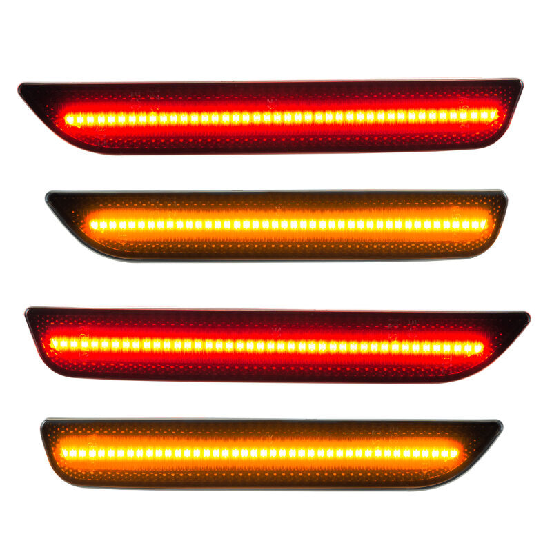 ORACLE Lighting Oracle 10-14 Ford Mustang Concept Sidemarker Set - Tinted - No Paint