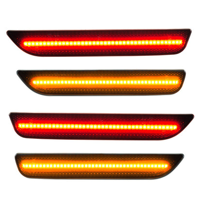 ORACLE Lighting Oracle 10-14 Ford Mustang Concept Sidemarker Set - Tinted - No Paint