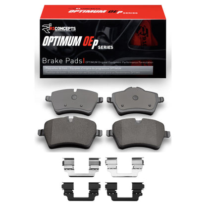 R1 Concepts R1 11-16 Mini Cooper Countryman Front Optimum OE Pads & Hardware Kit