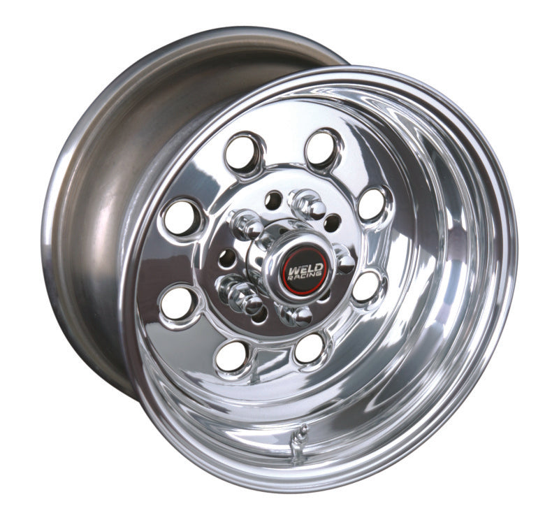 Weld Draglite 15x6 / 4x108 & 4x4.5 BP / 3.5in. BS Polished Wheel - Non-Beadlock (Special Order)