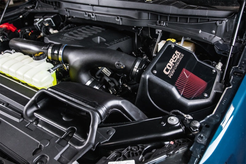 CORSA Performance Corsa 2021-2025 Ford F150 3.5L Ecoboost Cold Air Intake with DryTech Filter