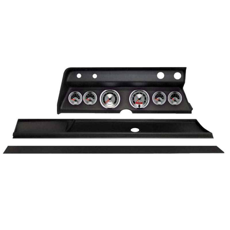 Autometer American Muscle Direct Fit Dash Kit 1966 Chevy Chevelle (2 x 3-3/8in. / 4 x 2-1/16in.)