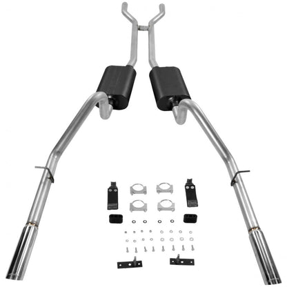 Flowmaster 66-67 Ford Fairlane/Mercury Comet American Thunder Crossmember-Back Exhaust System