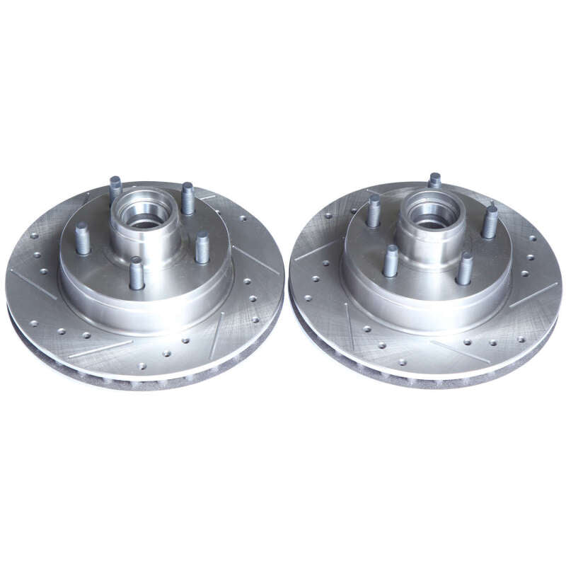PowerStop Power Stop 95-97 Ford Ranger Front Evolution Drilled & Slotted Rotors - Pair